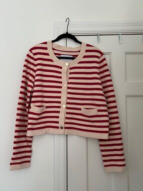 Anthropologie NVLT Cropped Lady Jacket Cardigan